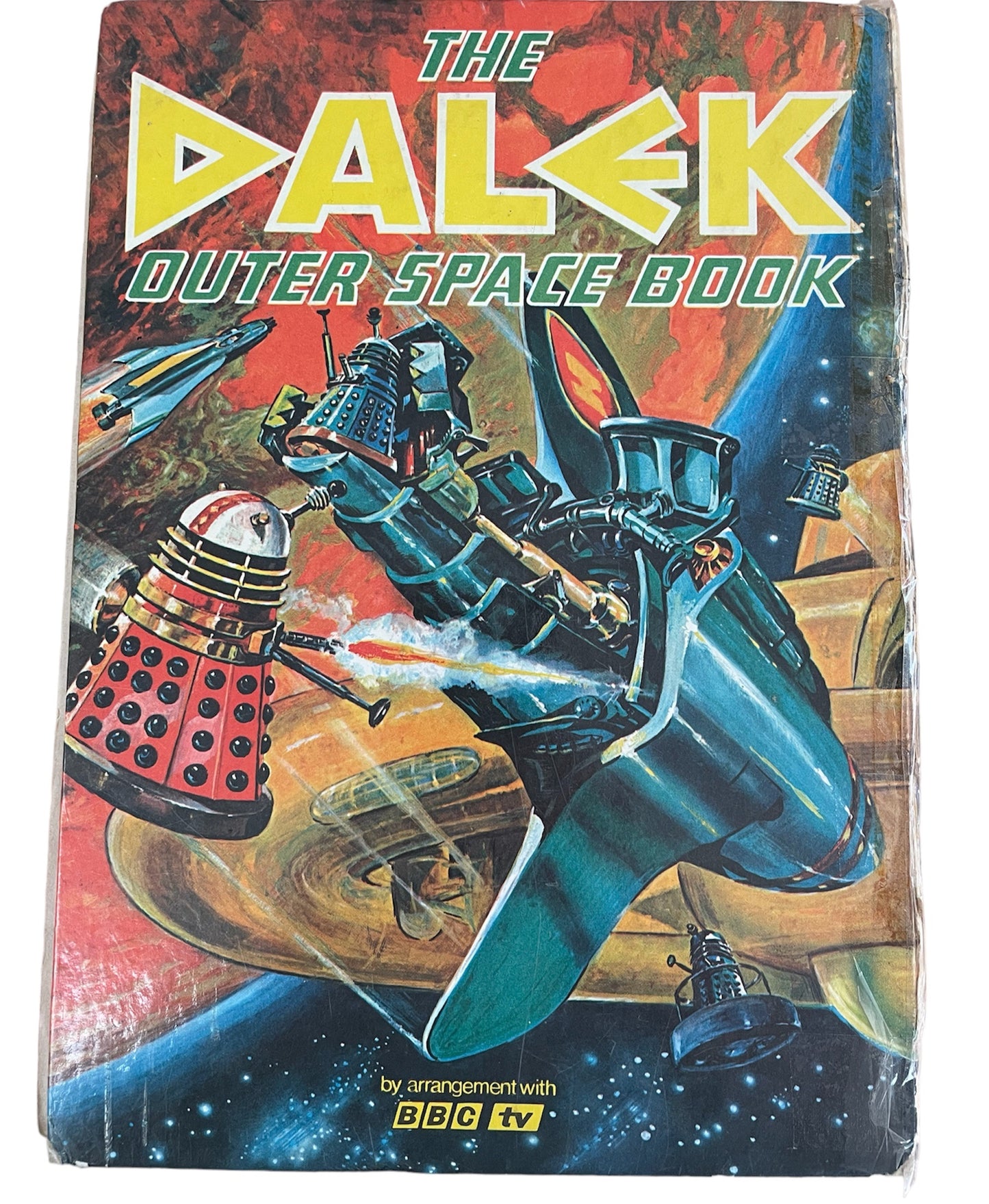 Vintage Terry Nations The Dalek Outer Space Book Annual 1964 - Very Rare
