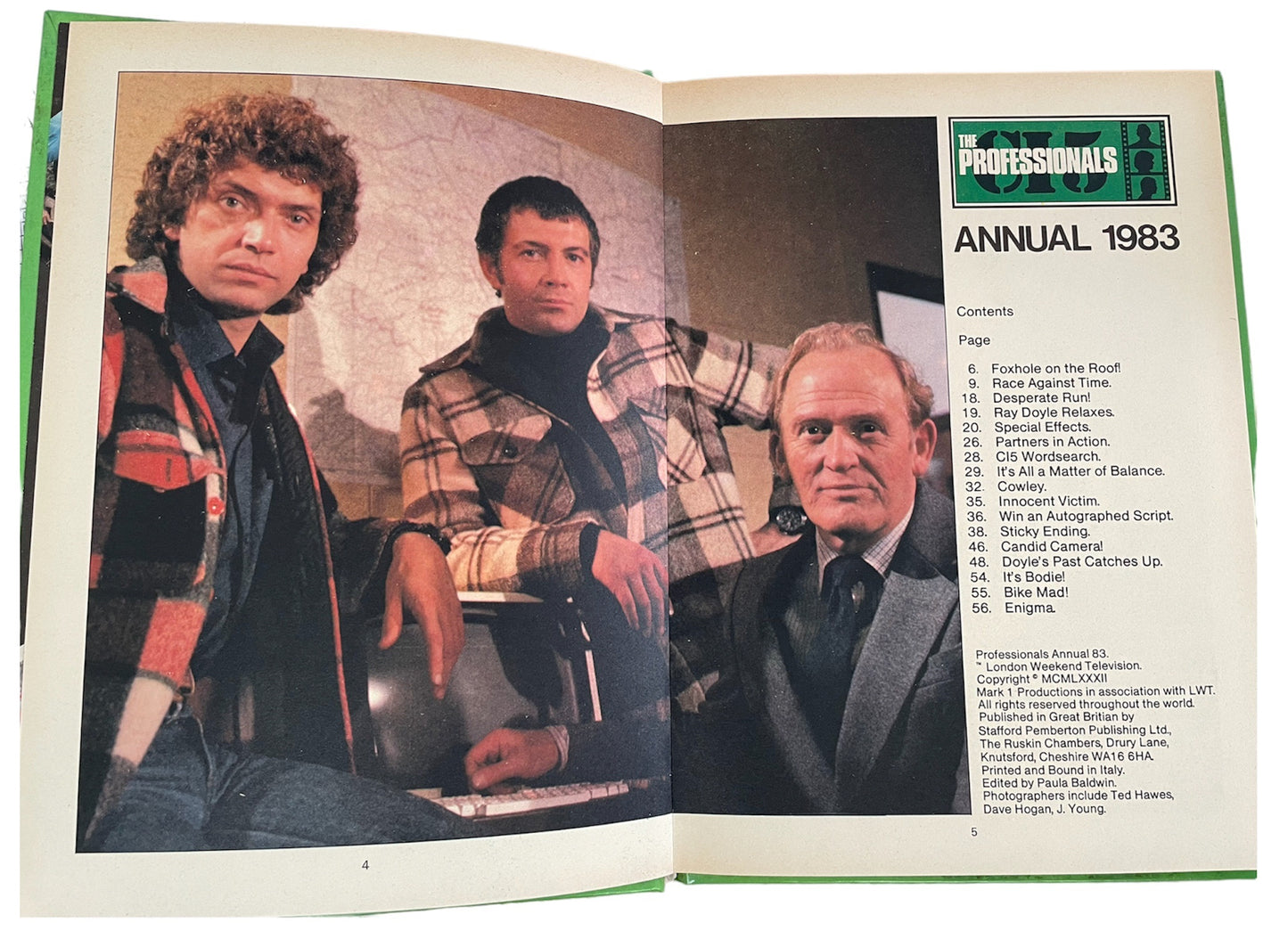 The Professionals Annual 1983 - Shop Stock Room Find