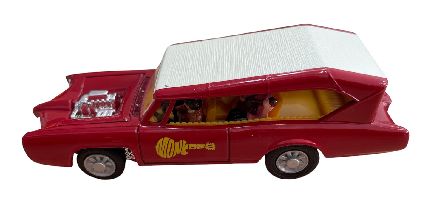 Vintage Corgi 2001 The Monkees MonkeeMobile - Diecast Scale Replica Model Vehicle - Corgi No. CC52405 In A Reproduction No. 277 Box - Former Shop Display Model
