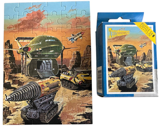 Vintage Kings 1993 Gerry Andersons Thunderbirds - Thunderbird 2 Unloading The Mole And The Firefly - 54 Piece Jigsaw Puzzle - Shop Stock Room Find