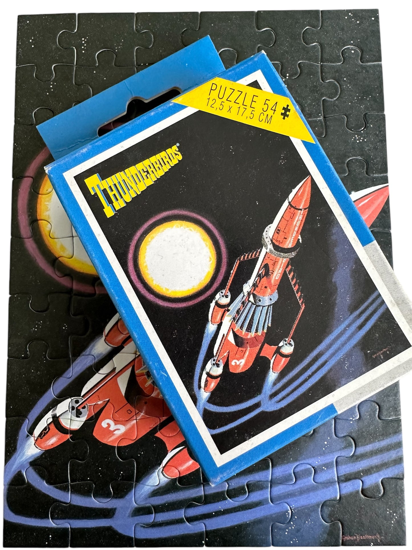 Vintage Kings 1993 Gerry Andersons Thunderbirds - Thunderbird 3 - 54 Piece Jigsaw Puzzle - Shop Stock Room Find