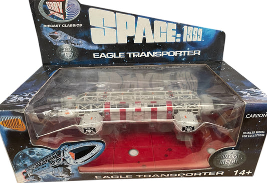 Vintage Product Enterprise 2003 Gerry Andersons Space 1999 Rescue Eagle Transporter 12 Inch Diecast Metal Collectors Model - Brand New Shop Stock Room Find