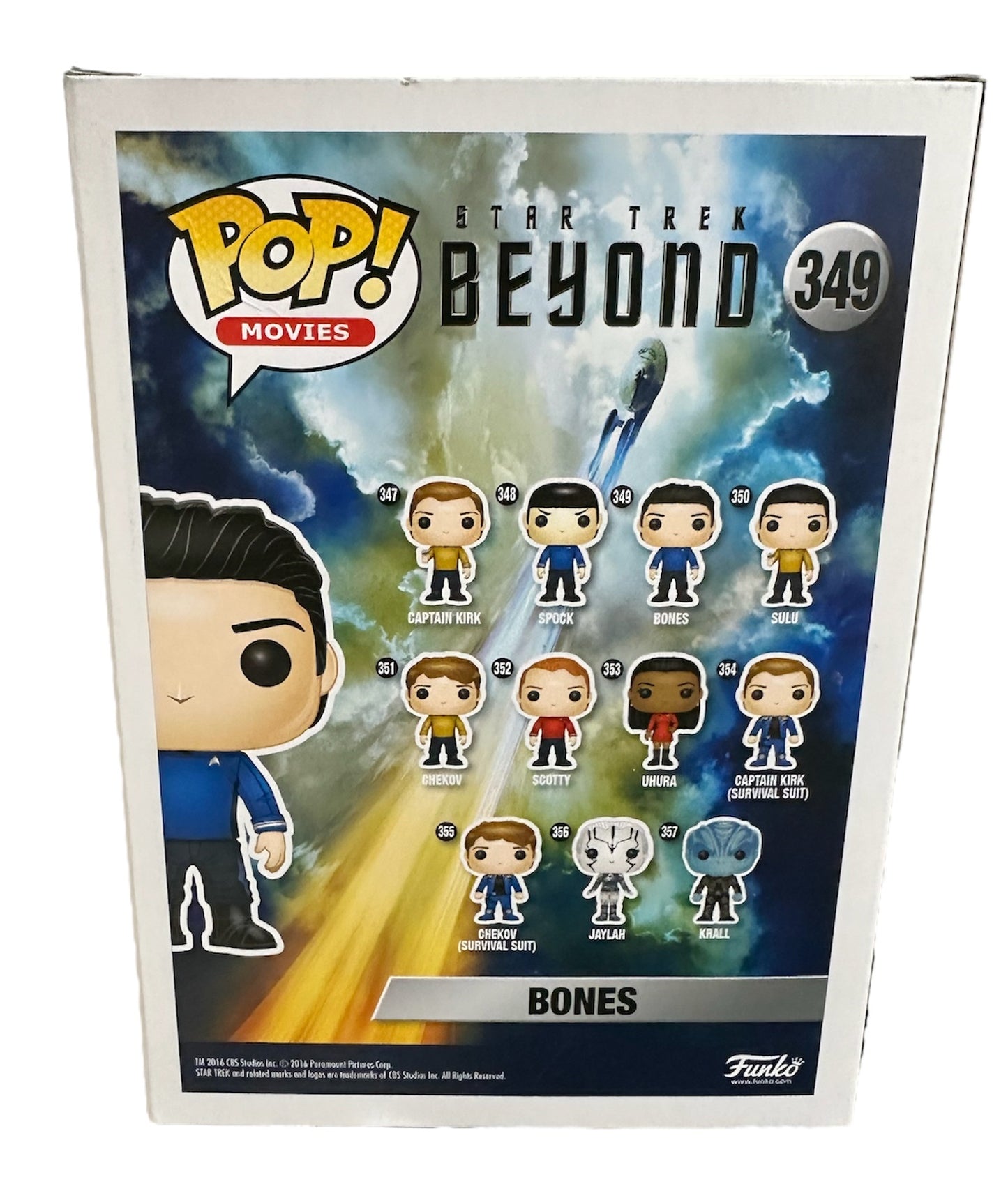 Vintage 2016 Star Trek Beyond Bones Pop Movies Vinyl Figure - Brand New Shop Stock Room Find