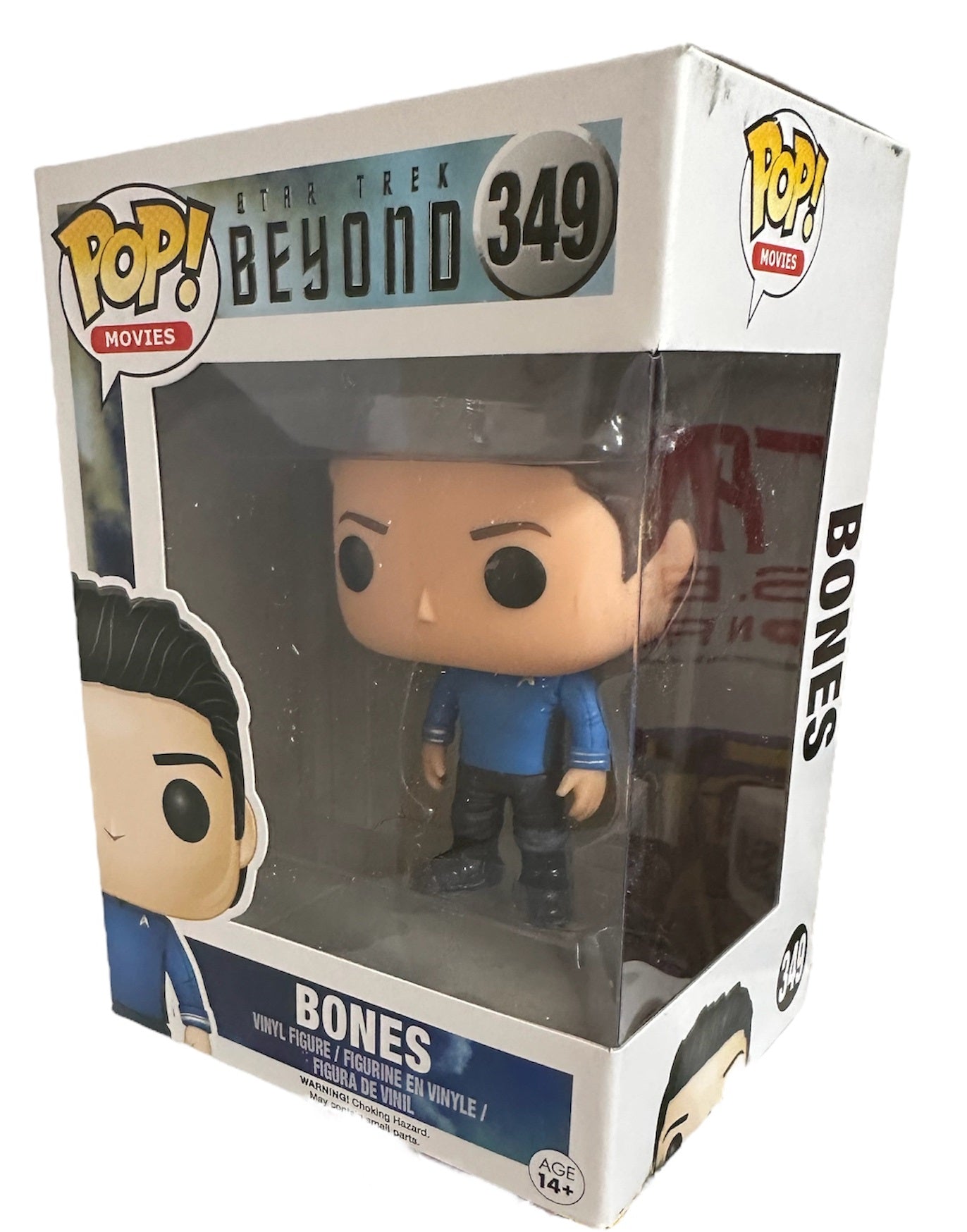 Vintage 2016 Star Trek Beyond Bones Pop Movies Vinyl Figure - Brand New Shop Stock Room Find