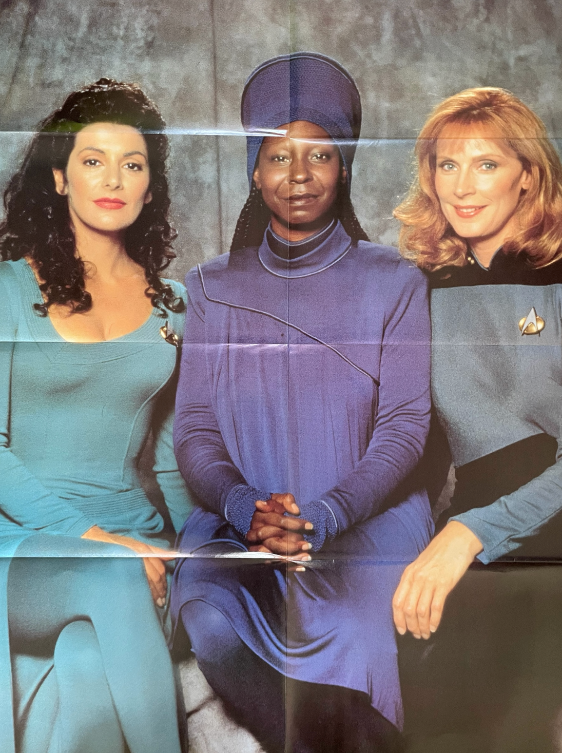 Vintage 1993 Star Trek The Next Generation The Official Poster Magazine Issue No. 51 - August 1993 - Ex Shop Stock (Copy)