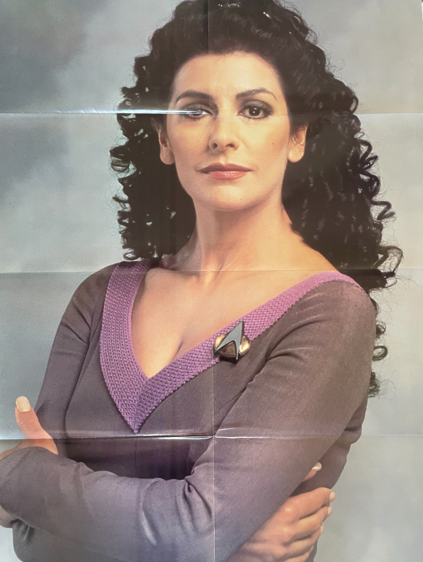 Vintage 1993 Star Trek The Next Generation The Official Poster Magazine Issue No. 57 - November 1993 - Ex Shop Stock