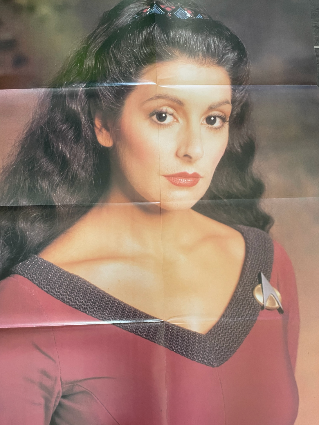 Vintage 1992 Star Trek The Next Generation The Official Poster Magazine Issue No. 35 - December 1992 - Ex Shop Stock