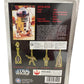 Vintage 1996 Star Wars Character Artoo-Detoo (R2-D2) Die Cast Metal Key Chain - Brand New Factory Sealed Shop Stock Room Find