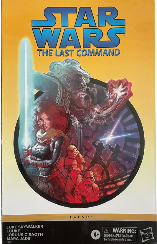 Star Wars The Black Series - The Last Command - Legends Action Figure Box Set - Luke Skywalker, Luuke, Joruus C'Baoth &amp; Mara Jade - Brand New Factory Sealed Ex Shop Stock