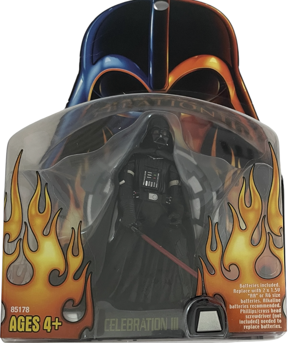Vintage 2005 Star Wars Celebration III Special Edition Electronic Darth Vader Action Figure in Protective Case - Shop Stock Room Find