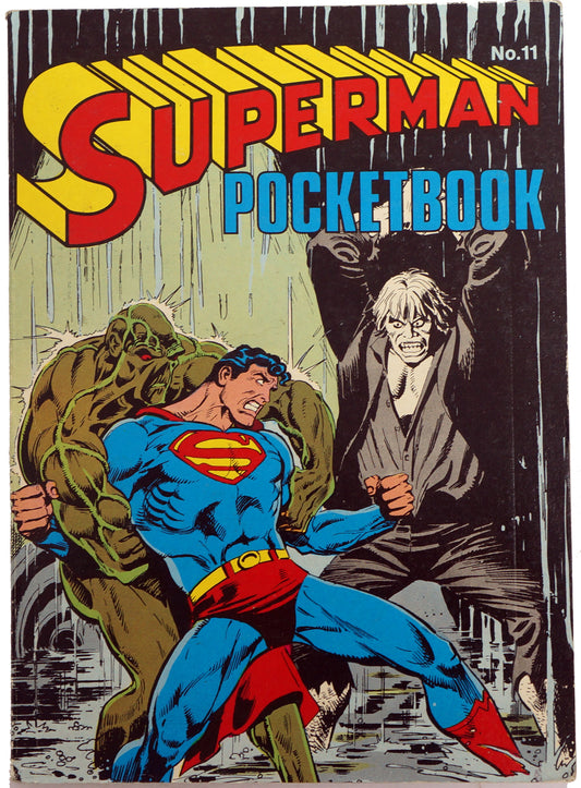 Vintage Egmont Publishing 1979 Superman Pocketbook No. 11 - Digest Size Paperback Book First Edition - Very Good Condition