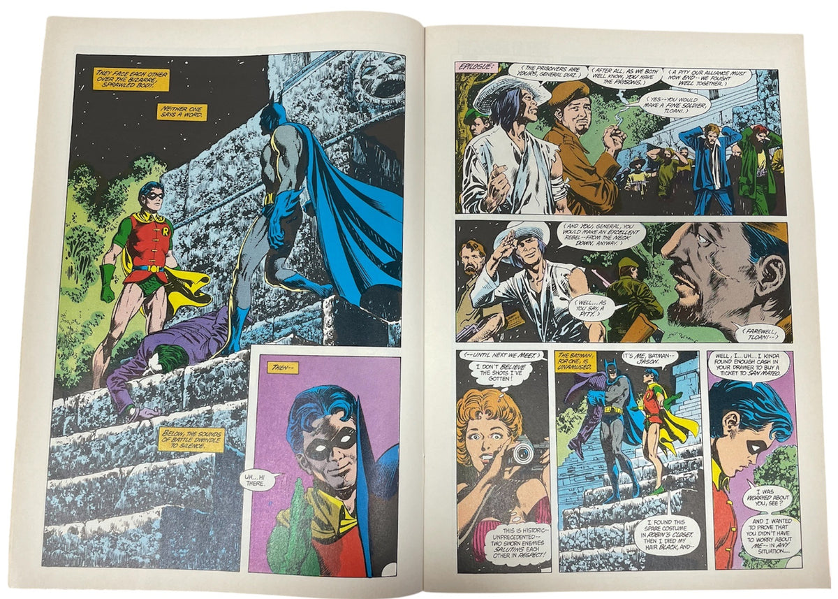 Vintage 1989 London Editions Batman Monthly Presents The Joker #1 UK Comic - Ex Shop Stock (Grade 6.0)
