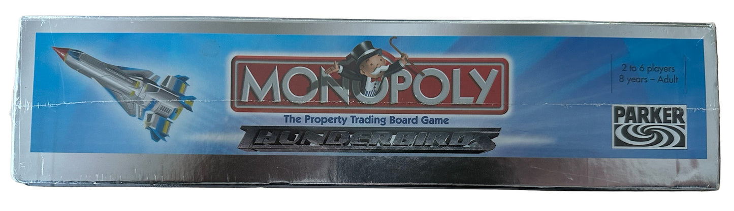 Vintage 2004 Thunderbirds The Movie Official Collectors Edition Monopoly Property Trading Board Game - Brand New Factory Sealed Shop Stock Room Find