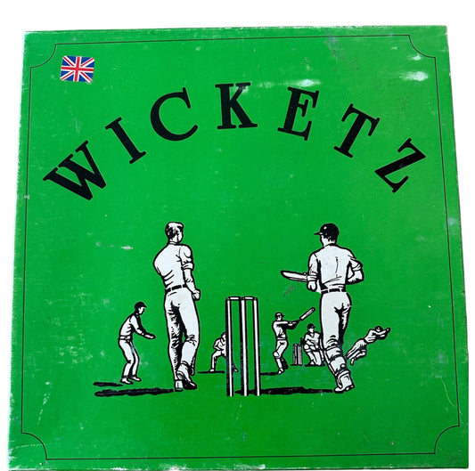 Vintage 1988 Wicketz - A Cricket Board Game - Fantastic Condition 100% Complete In The Original Box