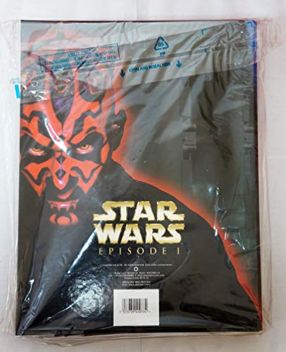 Vintage 1999 Star Wars Episode 1 File & Stationary Set Sealed - Includes 2 x Light Saber Pens, A Pack of 10 Jumbo Fibre Pens, Obi-Wan Novelty Eraser, A4 Drawing Pad Writing Pad Factory Sealed Shop Stock Room Find