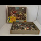 The Six Million Dollar Man Vintage 1976 Whitman 224 Large Piece Jigsaw Puzzle Number 7757 Animated Steve Austin Destroys Car - In The Original Box