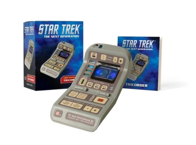 Star Trek 2018 Running Press The Next Generation Light And Sound Tricorder Deluxe Mega Mini Kit - Brand New Factory Sealed
