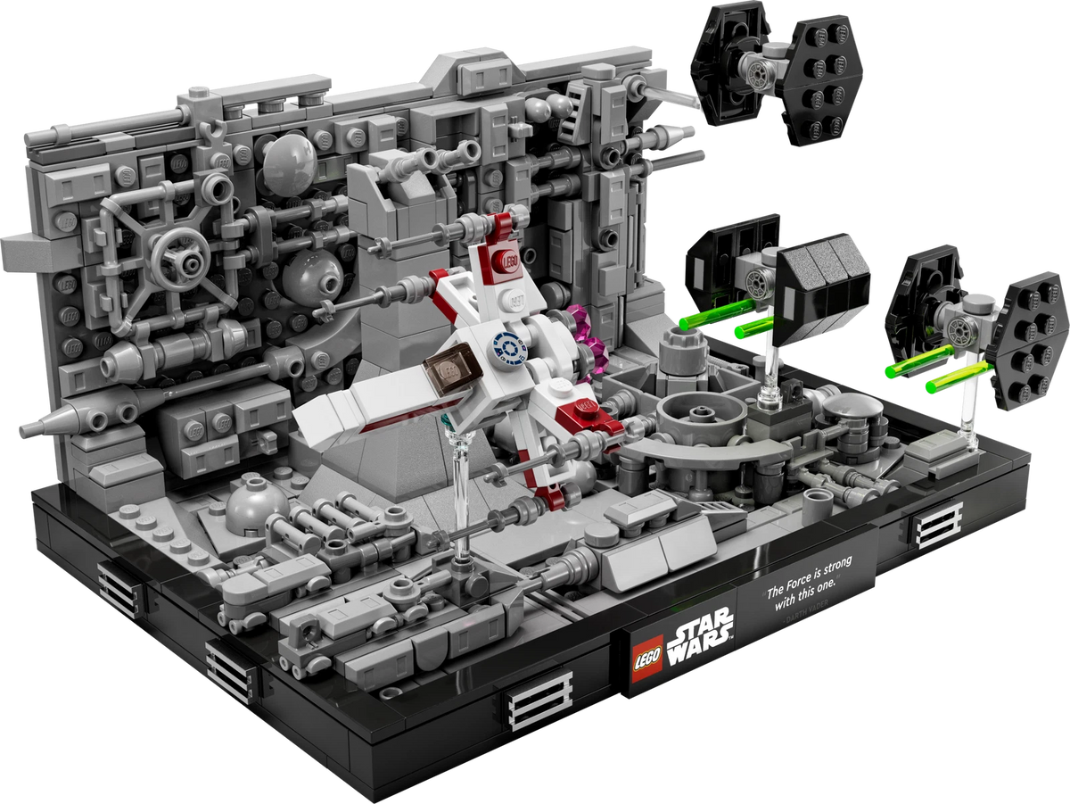 Disney / Lego 202 Star Wars A New Hope - Death Star Trench Run - Building Blocks Retired Construction Set Number 75329 - Brand New Factory Sealed Ex Shop Stock