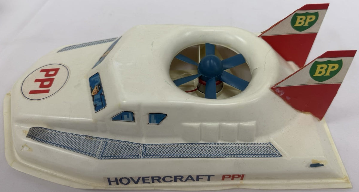 Vintage 1969 Power Play Land Version Hovercraft PP1 Battery Operated Working Model - In The Original Box