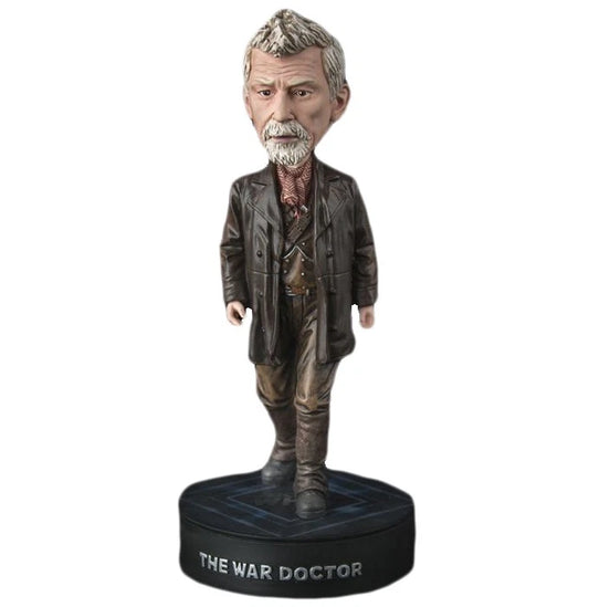 Vintage 2014 Ikon Collectibles The War Doctor 8" Bobble Head Figure With Light Up Base - Brand New Factory Sealed Ex Shop Stock