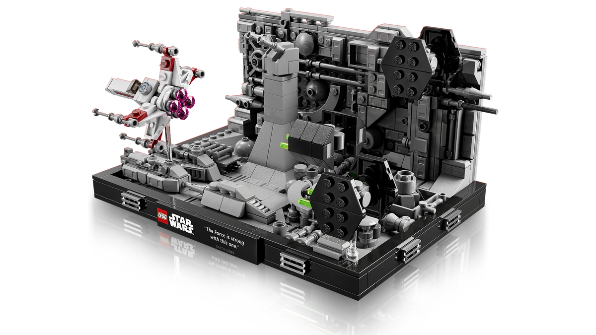 Disney / Lego 202 Star Wars A New Hope - Death Star Trench Run - Building Blocks Retired Construction Set Number 75329 - Brand New Factory Sealed Ex Shop Stock