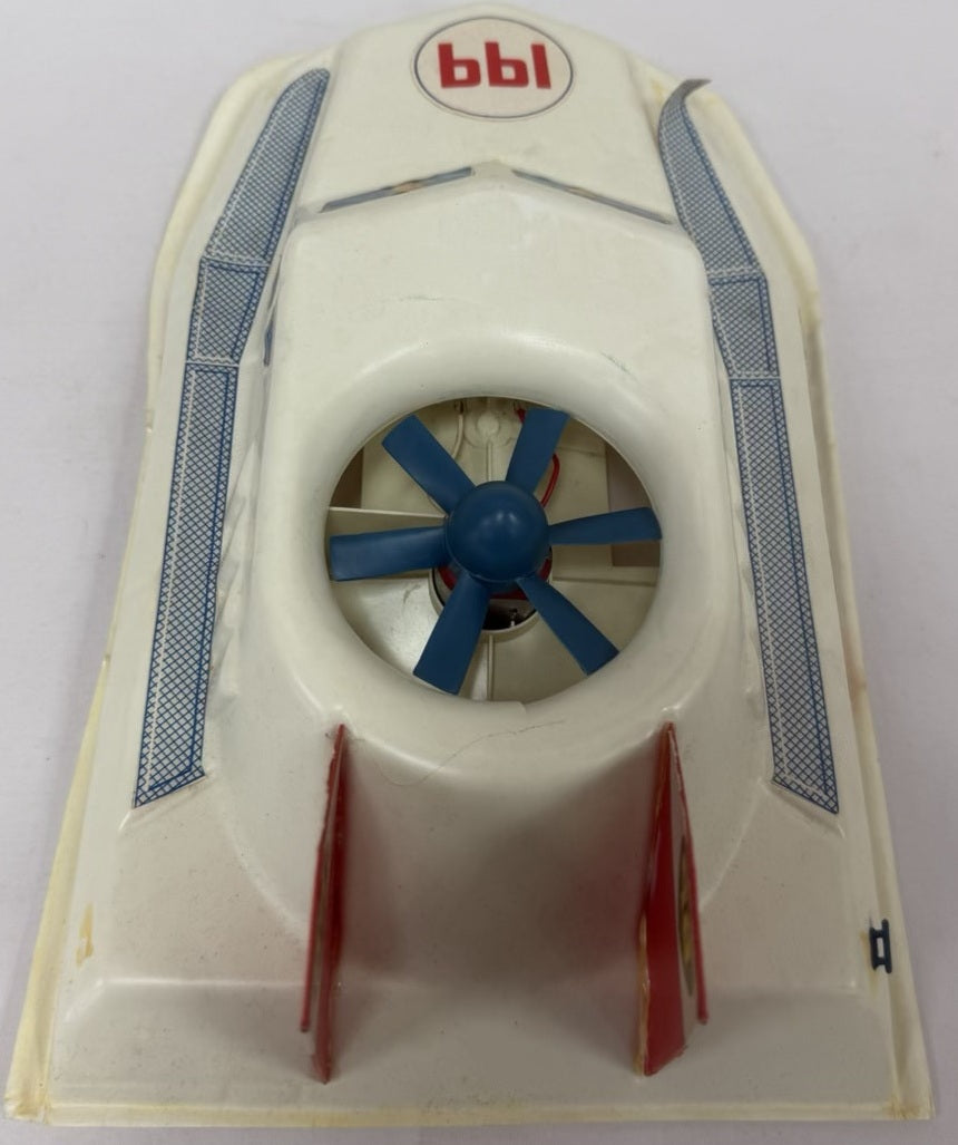 Vintage 1969 Power Play Land Version Hovercraft PP1 Battery Operated Working Model - In The Original Box