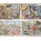 Vintage 1965 Dr Doctor Who And The Daleks Jigsaw Puzzle - Inside The Tardis - Complete & Assembled On A Board