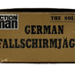 Vintage 2008 Action Man 40th Anniversary - The Soldiers -  German Fallschirmjager 12 Inch Action Figure With Realistic Blonde Hair, Eagle Eyes And Gripping Hands -  In The Original Box - Shop Stock Room Find
