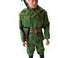 Vintage 2006 Action Man 40th Anniversary - Green Beret Action Soldier 12 Inch Action Figure With Black Painted Hair -  In The Original Box - Brand New Shop Stock Room Find