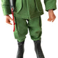 Vintage 2006 Action Man 40th Anniversary - Green Beret Action Soldier 12 Inch Action Figure With Black Painted Hair -  In The Original Box - Brand New Shop Stock Room Find