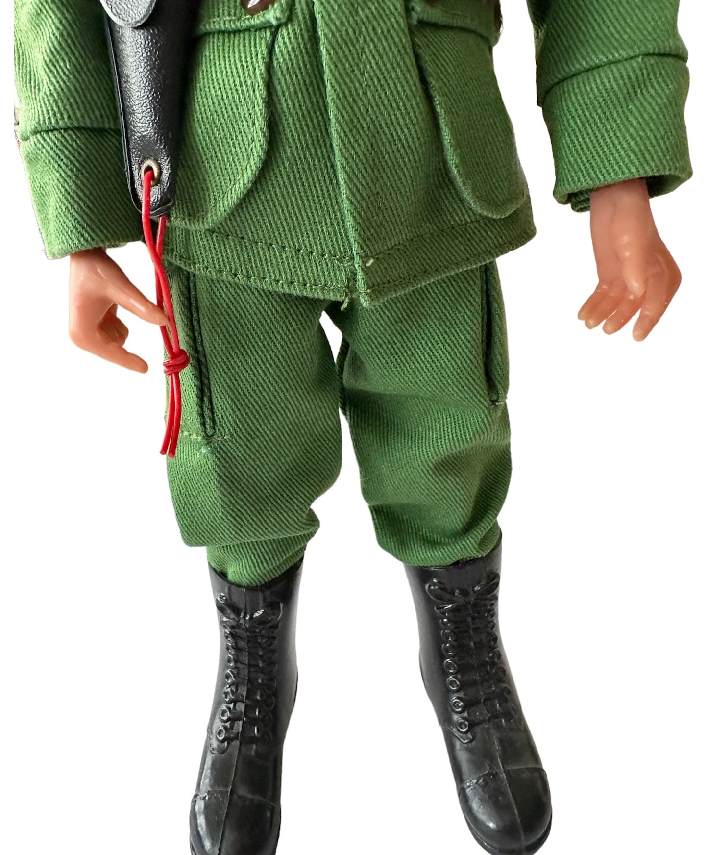 Vintage 2006 Action Man 40th Anniversary - Green Beret Action Soldier 12 Inch Action Figure With Black Painted Hair -  In The Original Box - Brand New Shop Stock Room Find