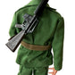 Vintage 2006 Action Man 40th Anniversary - Green Beret Action Soldier 12 Inch Action Figure With Black Painted Hair -  In The Original Box - Brand New Shop Stock Room Find