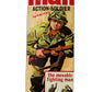Vintage 2006 Action Man 40th Anniversary - Green Beret Action Soldier 12 Inch Action Figure With Black Painted Hair -  In The Original Box - Brand New Shop Stock Room Find