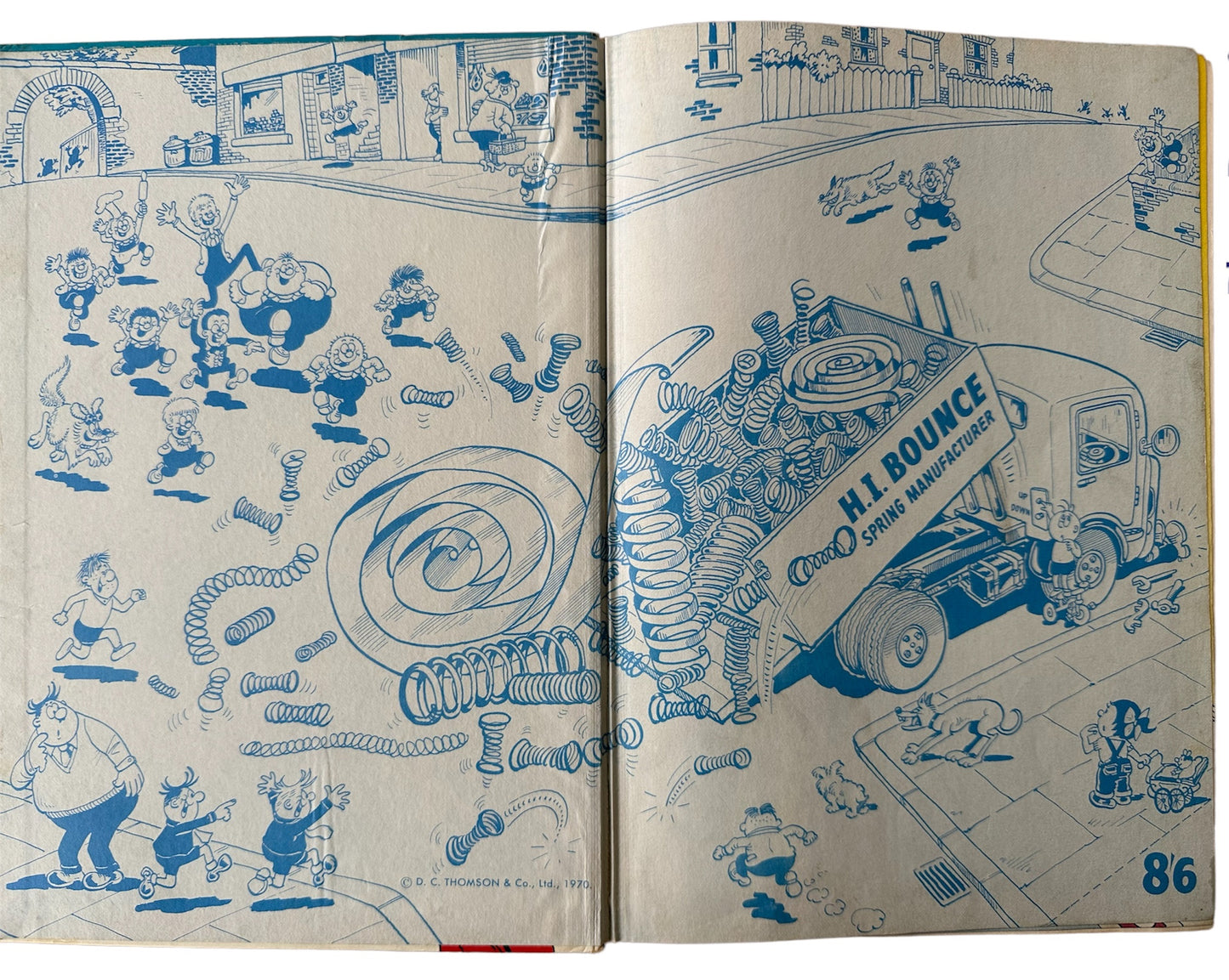 Vintage The Beezer Book Annual 1971