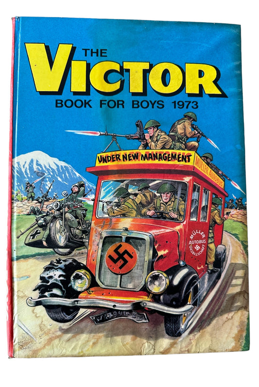 Vintage Victor Book For Boys Annual 1973