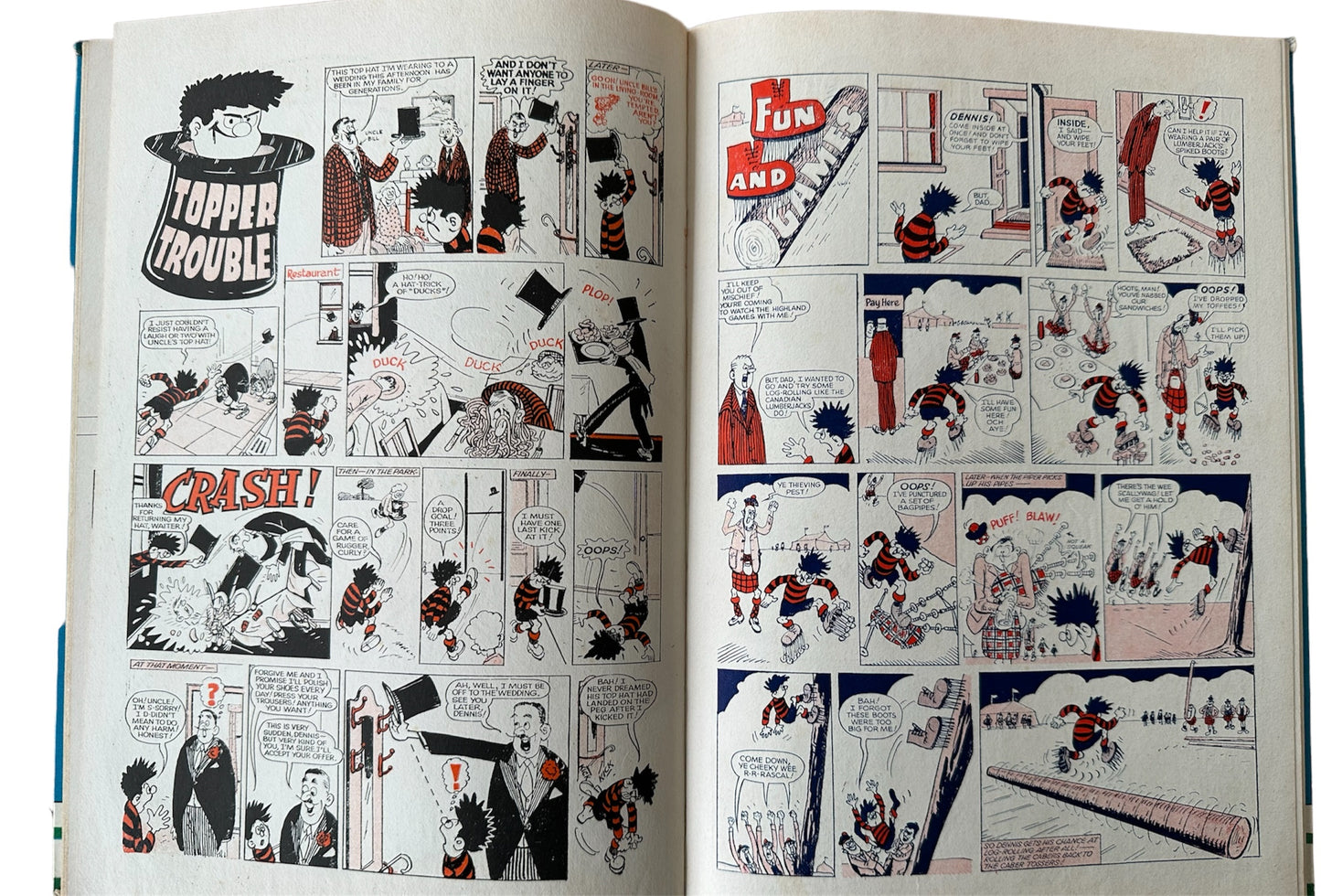 Vintage Dennis The Menace Annual 1970