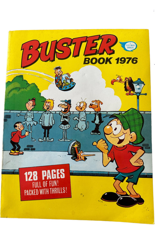 Vintage Buster Book Annual 1976 By Fleetway
