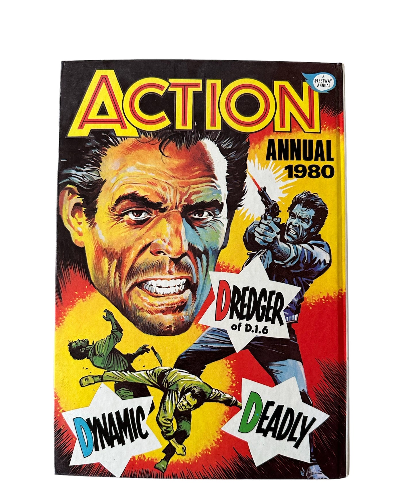 Vintage Action Annual 1980 - A Fleetway Annual - Former Shop Stock