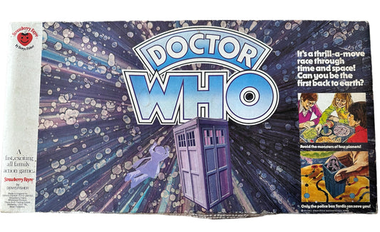 Doctor Who The Board Game 1975 By Strawberry Fayre By Denys Fisher - Complete In The Original Box