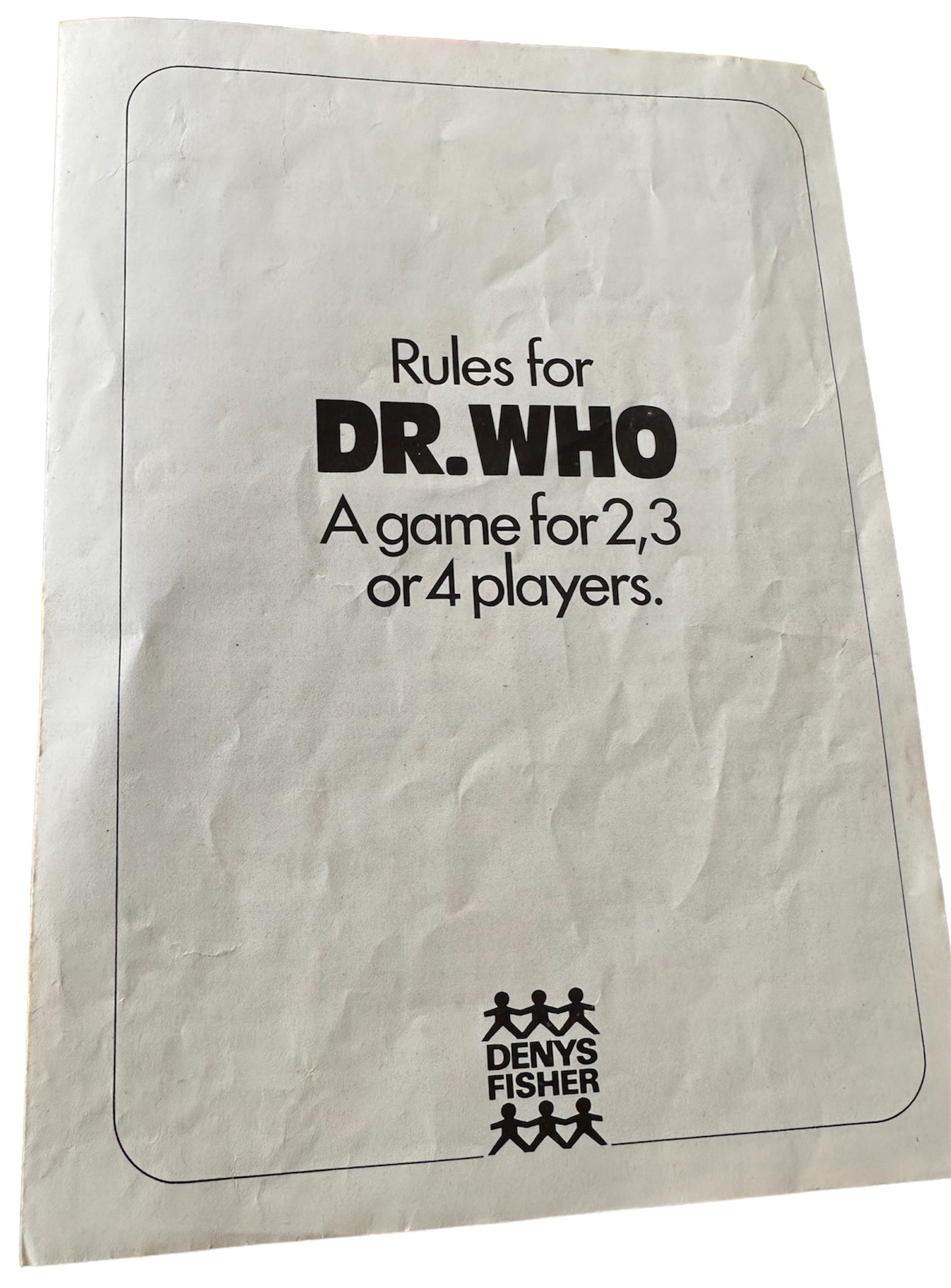 Doctor Who The Board Game 1975 By Strawberry Fayre By Denys Fisher - Complete In The Original Box