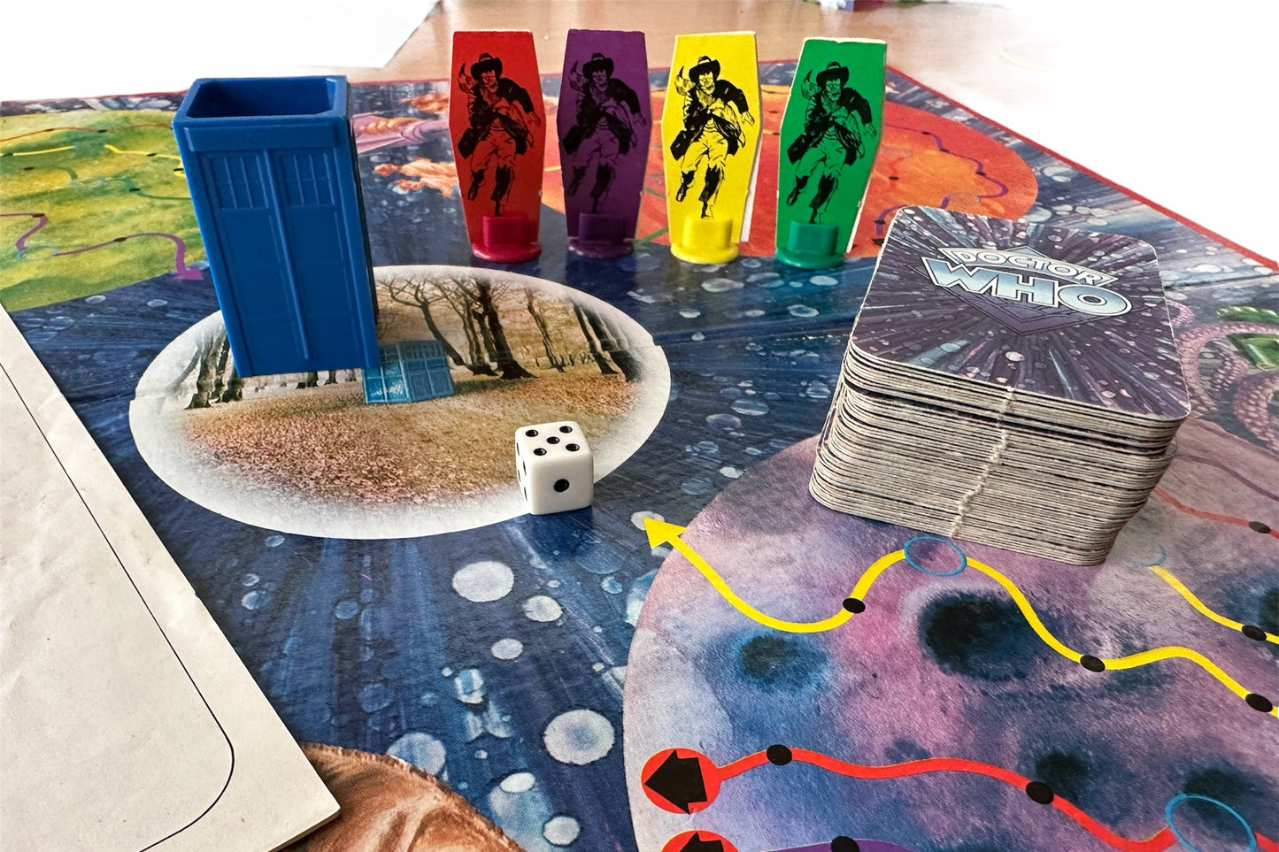Doctor Who The Board Game 1975 By Strawberry Fayre By Denys Fisher - Complete In The Original Box