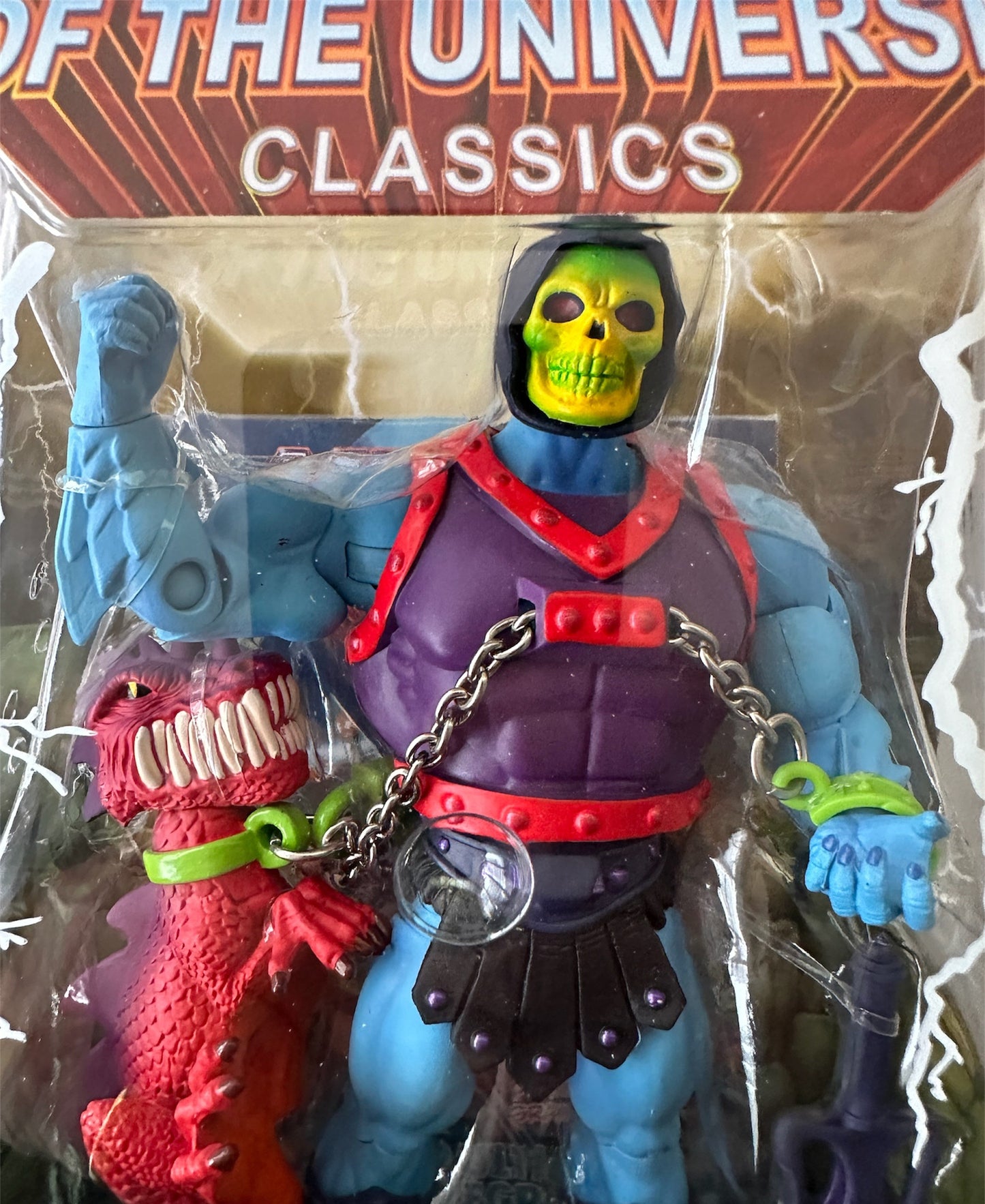 Vintage 2012 Mattel Masters Of The Universe Classics - 30th Anniversary 1982 to 2012 - Dragon Blaster Skeletor Action Figure - Brand New Factory Sealed Shop Stock Room Find