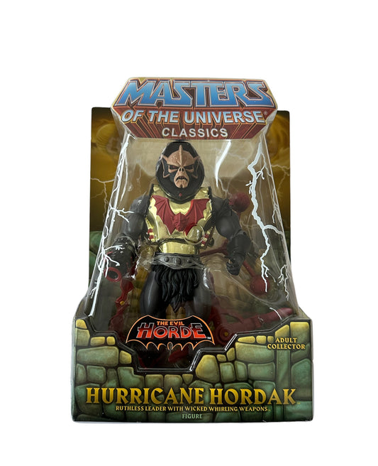 Vintage 2011 Masters MOTU Of The Universe Classics - The Evil Horde - Hurricane Hordak - Ruthless Leader With Wicked Whirling Weapons Action Figure - Brand New Factory Sealed Shop Stock Room Find