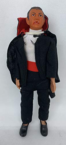 Action Figure Vintage 1975 AHL Azrak Hamway Bela Lugosi Count Dracula Super Horror Monsters 8 Inch Complete And In Fantastic Condition
