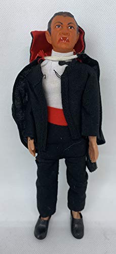 Vintage 1975 AHL Azrak Hamway Bela Lugosi Count Dracula Super Horror Monsters 8 Inch Action Figure - Complete And In Fantastic Condition