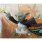 Vintage 2003 Star Wars The Clone Jedi Master Yoda Action Figure - Factory Sealed Shop Stock Room Find