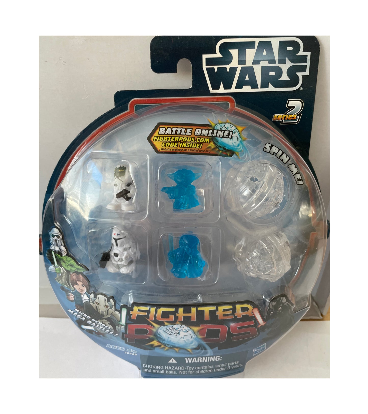 Vintage 2012 Star Wars The Fighter Pods Series 2 Micro Heroes Action Figures And Pod Set - Factory Sealed Shop Stock Room Find