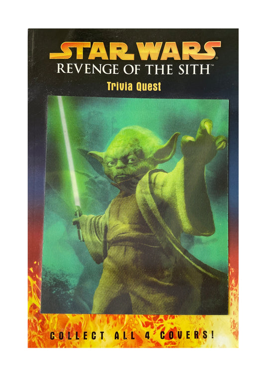 Vintage 2005 Star Wars Revenge Of The Sith Trivia Quest With Yoda Hologram Cover - Shop Stock Room Find