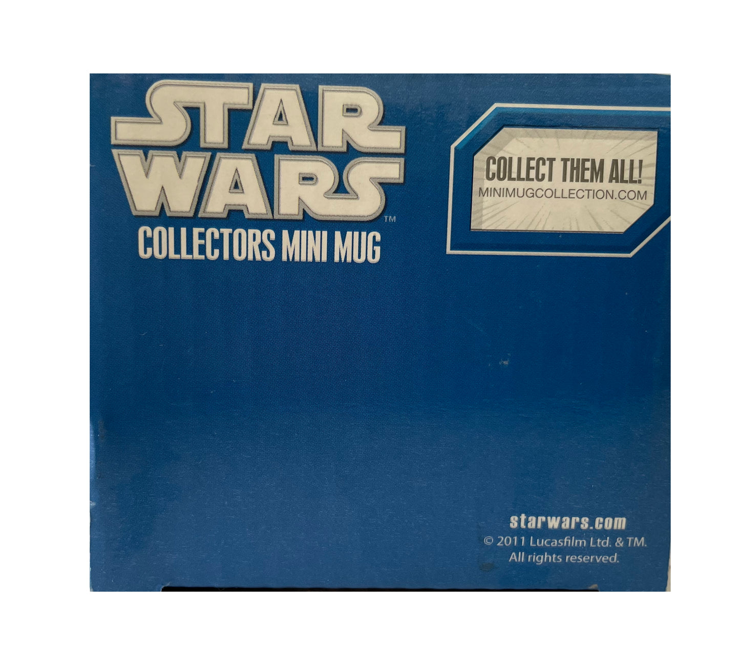 Vintage 2011 Star Wars Jedi Master Yoda Mini Ceramic Mug - Brand New Shop Stock Room Find