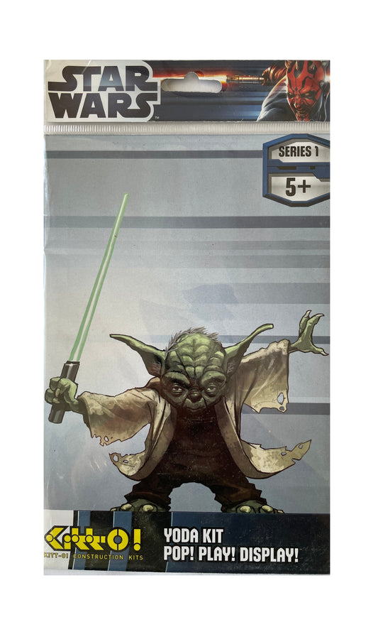 Star Wars Kitt-O1 Jedi Master Yoda Construction Kit - Pop! Play! Display! Factory Sealed Shop Stock Room Find